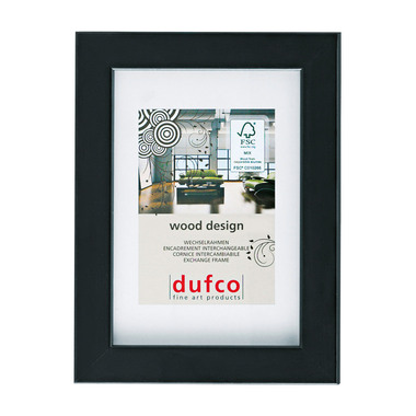 DUFCO Holz-Bilderrahmen 21x29.7cm 1610.80105 Toronto schwarz