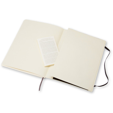 MOLESKINE Notizbuch Soft XL 726-1 blanko schwarz