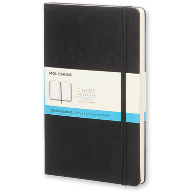 MOLESKINE Notizbuch L A5 892703 Punkte schwarz