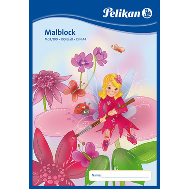 PELIKAN PELIKANmALBLOCK 137679 A4 100BLATT 70G