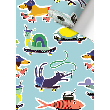 STEWO Carta da regalo Buddy 2523544941 luce blu 0.7x250m