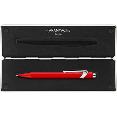 CARAN D'ACHE Roller 849 0.7mm 846.570 rouge, avec boîte métal