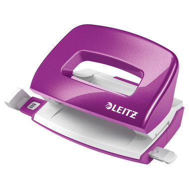 LEITZ Locher NewNeXXt 5060 WOW 50601062 violett , 10 Blatt mini