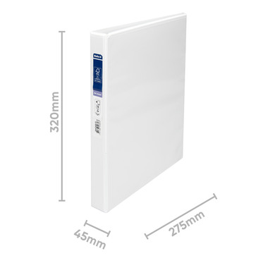 BIELLA Zeigebuch Creative XL#1 2cm 44742001U weiss, 4-Ring, Sichttasche A4