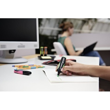 STABILO Textmarker GREEN BOSS 2-5mm 6070/04 4-farbig ass.