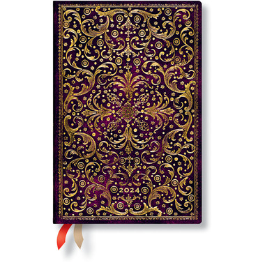 PAPERBLANKS Agenda Aurelia DE 2024 DH0862-0 1W/1S VSO Mini 9.5x14cm