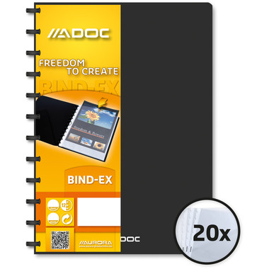 ADOC Sichtbuch A4 5822.700 schwarz