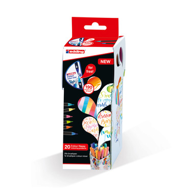 EDDING Brushpen 1340 Color Happy Box 3274 20 stk.