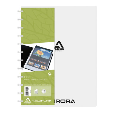 ADOC Sichtbuch A4 5822.110 transparent