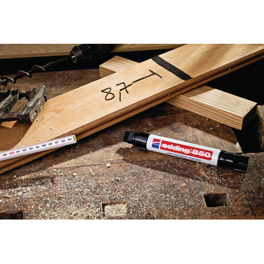 EDDING Permanent Marker 850 5-15mm 850-1 schwarz
