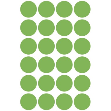 AVERY ZWECKFORM Punti marcatura 18mm 3174Z verde 96 pezzi