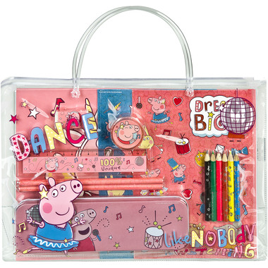 UNDERCOVER Borsa porta cancelleria in pv PIPA4055 Peppa Pig