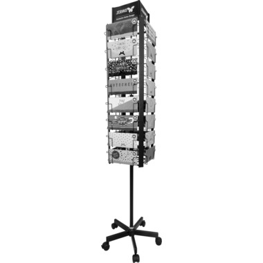 STEWO Gutscheinverpackung Display 2589124270 420x400x1200mm schwarz
