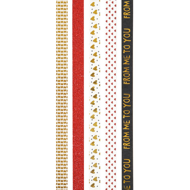 MAREIN Washi Tape Set 5 4085.112 15mmx5m, 5 Stück