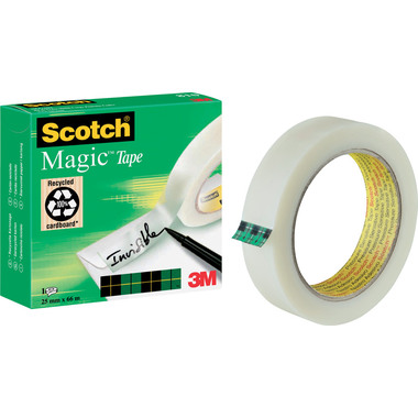 SCOTCH Magic Tape 810 25mmx66m 8102566K invisible, refill