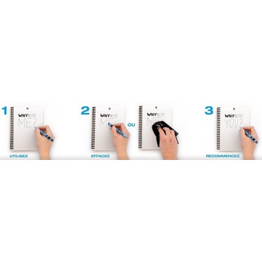 WHYNOTE Notizbuch A6 WNPBOK08 starter-kit, zebra
