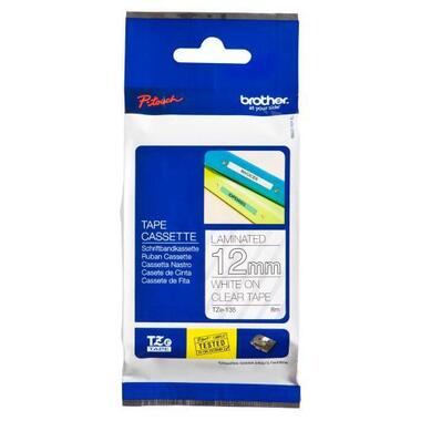 PTOUCH Band, laminiert weiss / klar TZe - 135 PT - 1280VP 12 mm