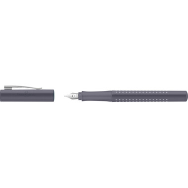 FABER-CASTELL Füller GRIP 2010 M 140828 dapple grey