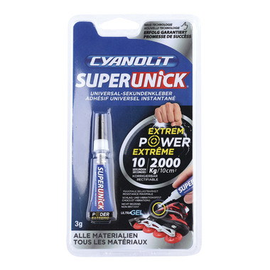 CYANOLIT Universal-Sekundenkleber 3g 203967 Extreme Power