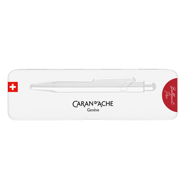 CARAN D'ACHE Kugelschreiber 849 Colormat-X 849.585 rot, Slimpack