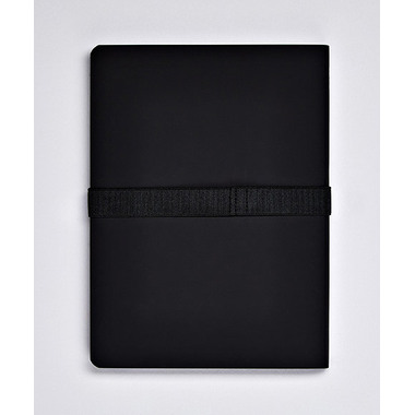 NUUNA Notizbuch Not White A5 54532 Black,blanko,176 S.