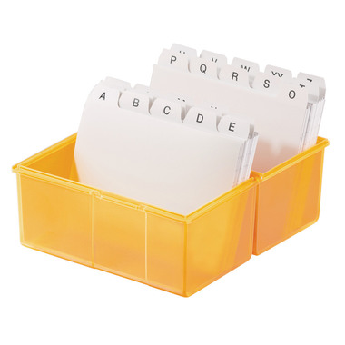 HAN Karteibox Signal A8 979-71 orange A-Z