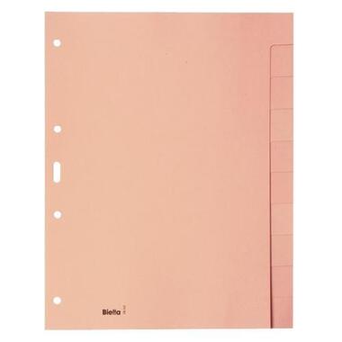BIELLA Register Karton hellbraun A4 196410.00 10 - teilig, blanko, 4 Loch