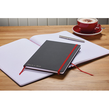 OXFORD Black n'Red Notizbuch 400033672 A6, liniert 72 Blatt