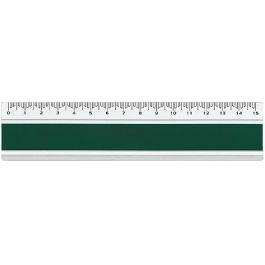 DUX Lineal Joy Color 15cm FA-JC/15G Alu, grün