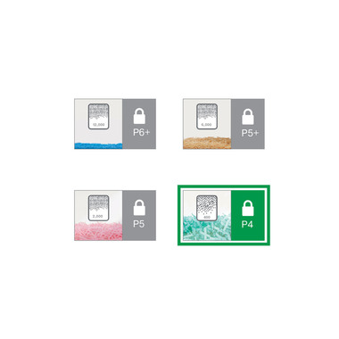 LEITZ Aktenvernichter IQ Office 8099-00-00 P4, 12 Blatt sehr leise