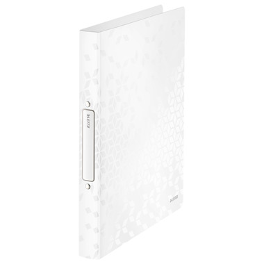 LEITZ Classeur à anneaux WOW PP A4 4257-00-01 blanc 25mm