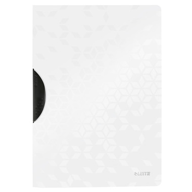 LEITZ Klemmhefter WOW ColorClip A4 4185-00-01 weiss 30 Blatt