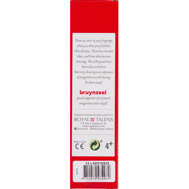 BRUYNZEEL Schulfarbstift Super 3.3mm 60516925 zitronengelb
