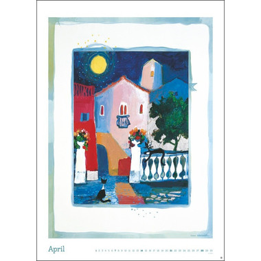 HEYE Bildkalender R. Wachtmeister 21889 DE, 49x68cm 2024