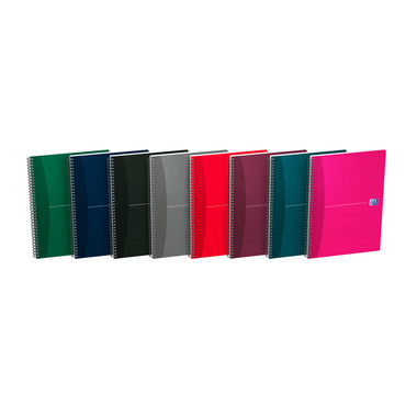 OXFORD Essentials Spiralheft 100105406 A4, kariert 90 Blatt, ass.