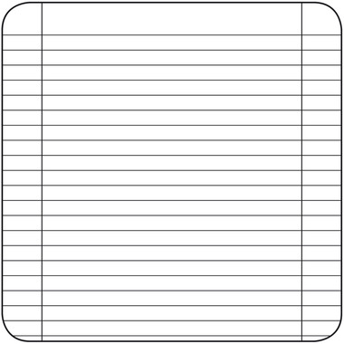 HERLITZ Spiralblock A4, 70 g/m2 50044122 New Batik Freedom liniert 9mm