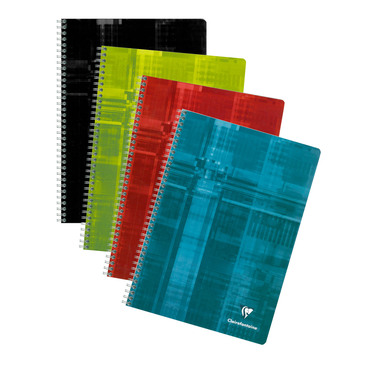 CLAIREFONTAINE Spiralheft A4 68162 5mm 90 Blatt