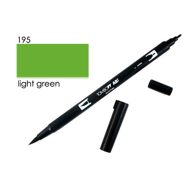 TOMBOW Dual Brush Pen ABT 195 hellgrün