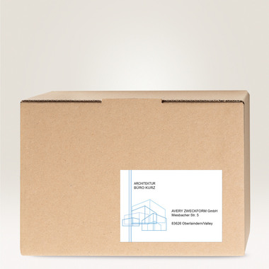 AVERY ZWECKFORM Etichette 210x148mm 3655 bianco 200 pz./100 fogli