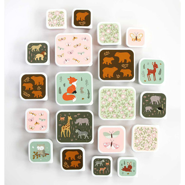 ALLC Lunch & snack box set SBSEBE43 Bears