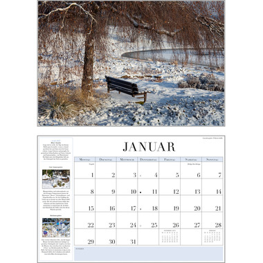 DUMONT Garten-Kalender 205163 DE, 42x29cm 2024