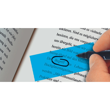 SIGEL Notes 20x50mm HN614 4 Farben ass. 160 Blatt