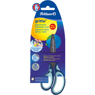 PELIKAN griffix Schere Blau 803519 Linkshänder
