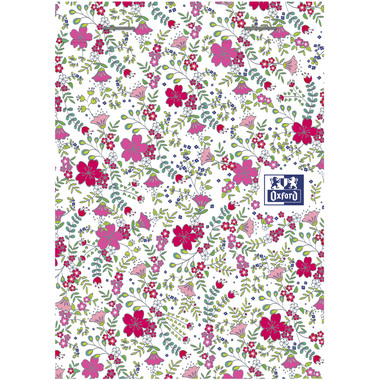 OXFORD Taccuino ForMe Floral A6 400094827 rigato 6mm, 90g 80 fogli