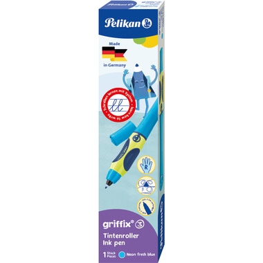 PELIKAN Tintenschreiber Griffix 820448 neon fresh, Rechtshänder