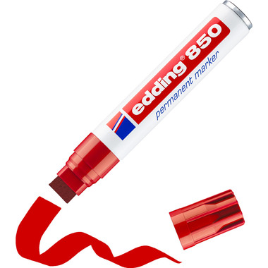 EDDING Permanent Marker 850 5-15mm 850-2 rot