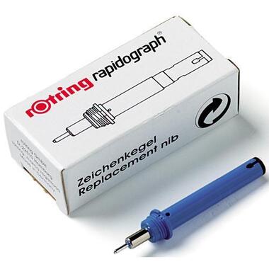 ROTRING Tuschefüller / Kegel 0,25mm S0219270 rapidograph weiss