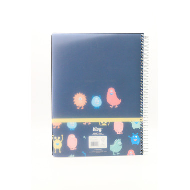 ANCOR Spiralbuch A4 PLAY ME 104011 assort., lines, 90g 80 Bl.