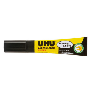 UHU Alleskleber Super Strong+Safe 46960 transparent, geruchlos 7g