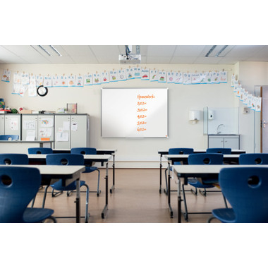 NOBO Whiteboard Premium Plus 1915156 Stahl, 90x120cm